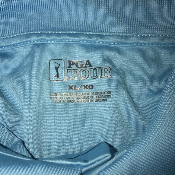 PGA Tour Light Blue Polo - Picture 5 of 5